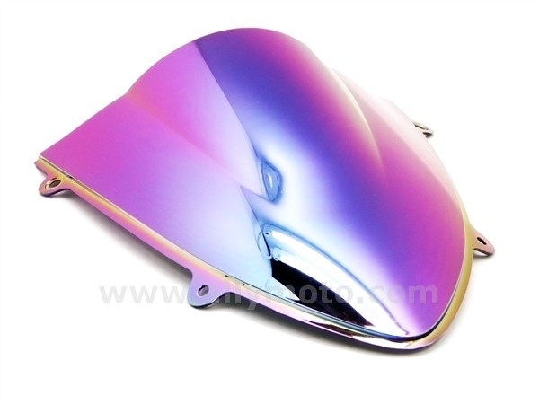 Kawasaki Ninja 250R Iridium Rainbow Double Bubble Windscreen Shield 2008-2012